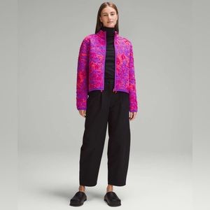 lululemon Insulated Jacquard full zip jacket size Small